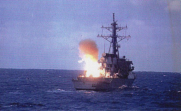 THEATER MISSILE DEFENSE U.S. Navy (Wayne Edwards) Missile launching from USS Arleigh Burke. issues. These realities will undoubtedly challenge those planners responsible for unified direction of TMD.