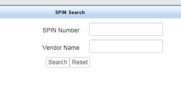 FCC Form 462 SPIN Search Select the correct