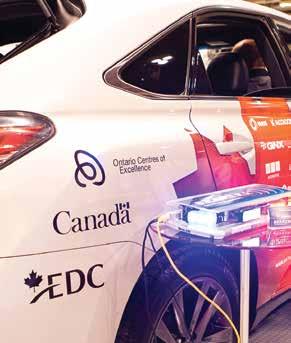 AUTOMOTIVE Making Ontario a leader in intelligent transportation Businesses and academic institutions are being encouraged to develop and commercialize innovations in connected and automated vehicle
