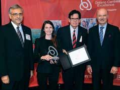 Ariel Garten, co-founder and CEO of InteraXon, received a $25,000 award.