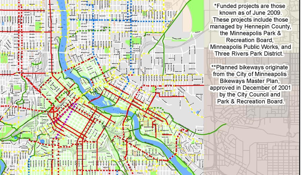 Minneapolis Bikeways: