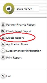 left. All users assigned to the partner are able to create and to delete a partner report.