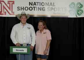 11 Storey County Youth at National 4 H Shooting Sports Match June 24 28 found Bryce James and mom Terry in Grand Island, Nebraska representing Nevada at the National 4 H Shooting Sports Match.