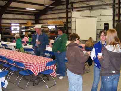 conducted October 17 at Genoa Livestock in Douglas County for 40 local 4-H