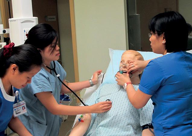 Using an array of interactive teaching strategies such as clinical scenario simulation and role plays, foundational concepts such as teamwork, leadership, situation monitoring, mutual support and