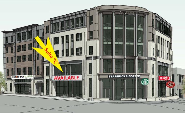 Only 1,840 +/- SF Prime Retail Space Left Suite C Available Corner of E. Lane Ave & N.