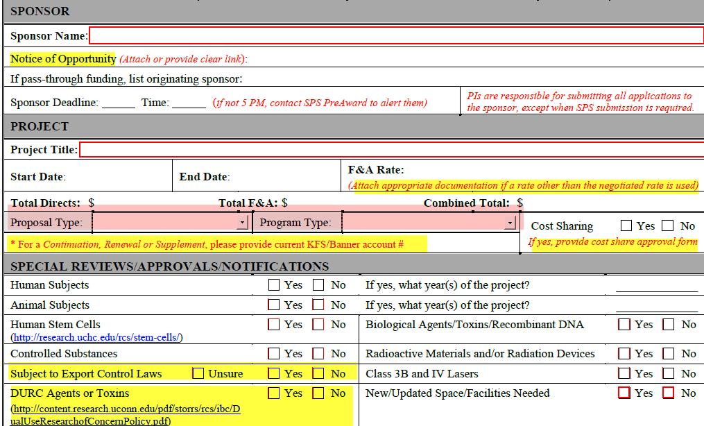 OVPR - IPR Highlighted sections indicate changes from previous