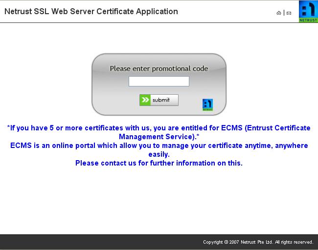 1 Introduction This guide provides instructions on the application for a Netrust SSL Web Server Certificate. It is assumed that you are familiar with the Windows environment.