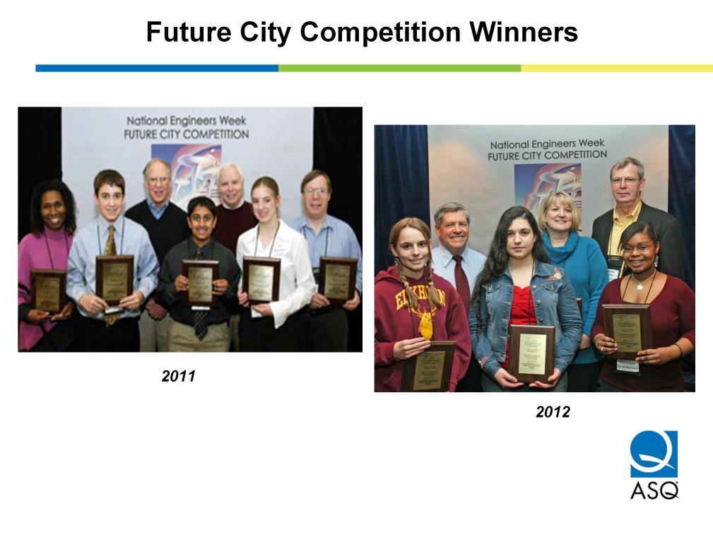 The Future City Competition is a national, project-based learning experience where students in 6th, 7th, and 8th grade imagine, design, and build cities of the future.