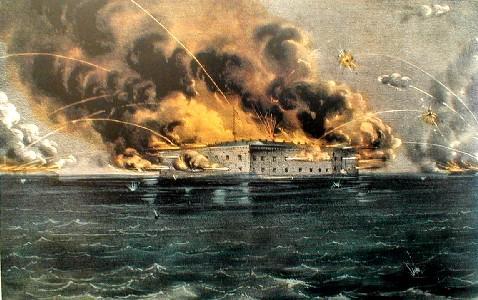SC seceded. Lincoln refused to surrender the fort to preserve national unity.