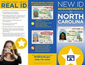 You must also contact the Transportation Security Administration and other federal facilities about their required identification before each visit. Getting an N.C.