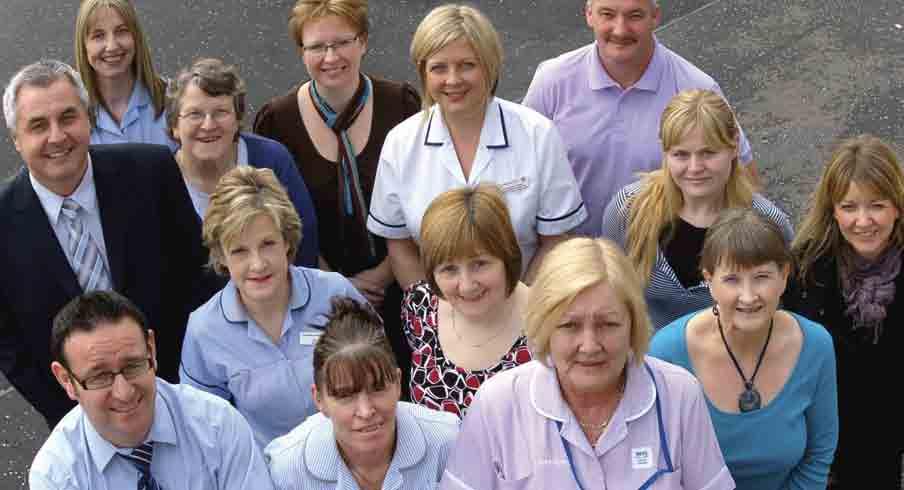 A team to be proud of A team to be proud of "Staff were closely involved in the development of the new hospital and have been enthusiastic from the outset.