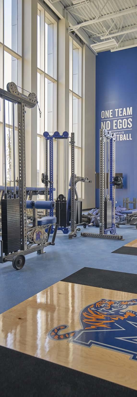 Next-generation training powered by technology Wellness technology A key focus is the overall health and well-being of student-athletes through a dedication to health and recovery.