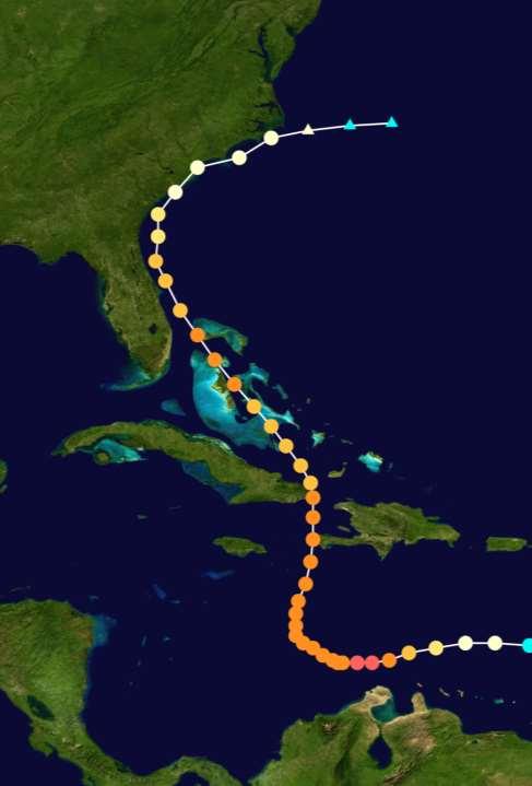 Scenario Background In October 2016, Hurricane Matthew, a powerful and devastating tropical cyclone which became the first Category 5 Atlantic hurricane since Hurricane Felix in 2007.