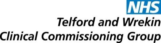 Business Continuity Plan Telford and Wrekin Clinical Commissioning Group (CCG) Author(s) Date