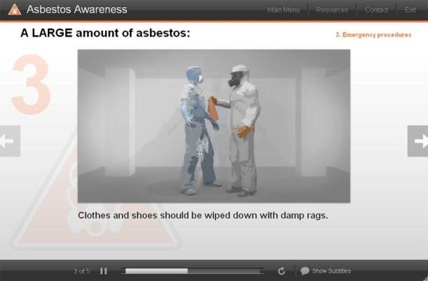 E-Learning Asbestos Awareness Cascading of