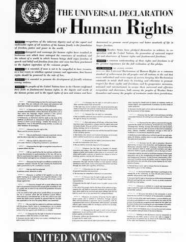 + International and local imperatives to improve access and availability Universal Declaration of Human Rights