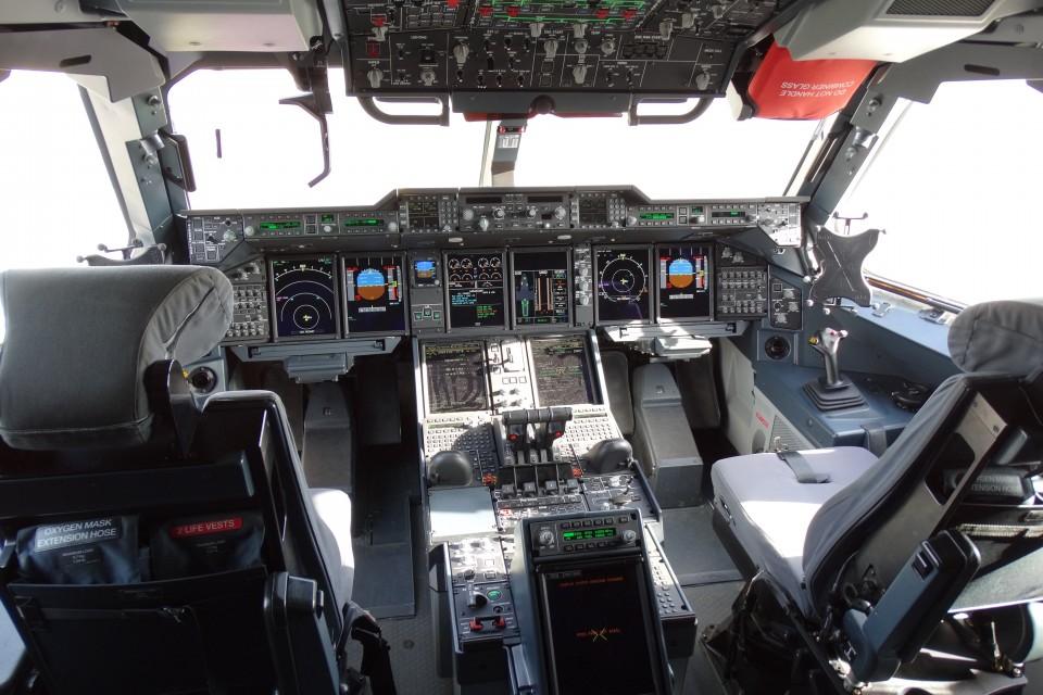 The training is with regard to managing a digital cockpit, which is based on the A380 cockpit.