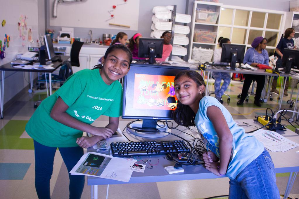 We know we can reach more girls with our TechShopz in a Box program.