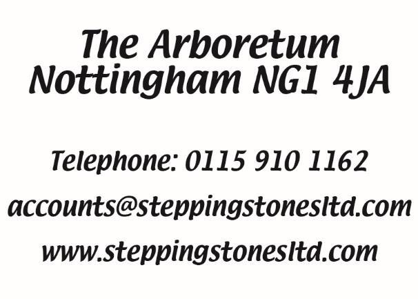 STEPPING STONES APPLICATION FORM Childs Name Name Known By Date of Birth Full Address Including Postcode.