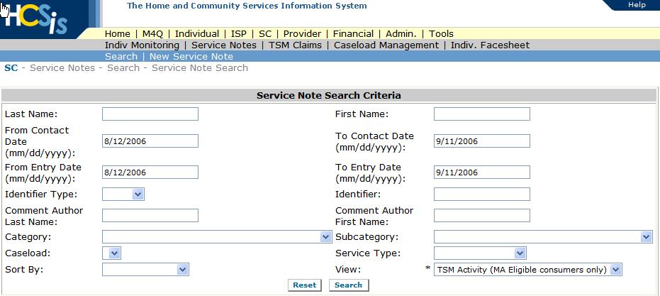 Demonstration 6-2: Advanced Search for Service Notes (continued) Steps Continued: 3.
