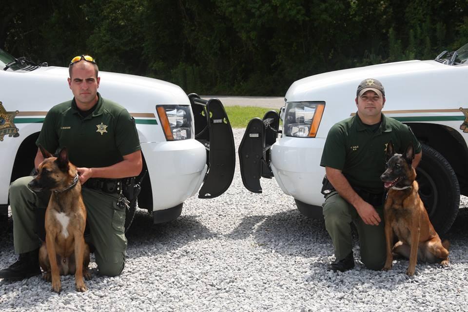 Shannon Graham and his K-9 partner Mylo and Cpl.