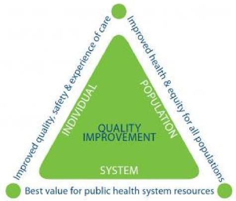 Figure 1. The New Zealand Triple Aim for quality improvement (HQSC, 2012).
