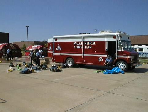 DALLAS MEDICAL STRIKE TEAM DMST participated in the Mass Casualty