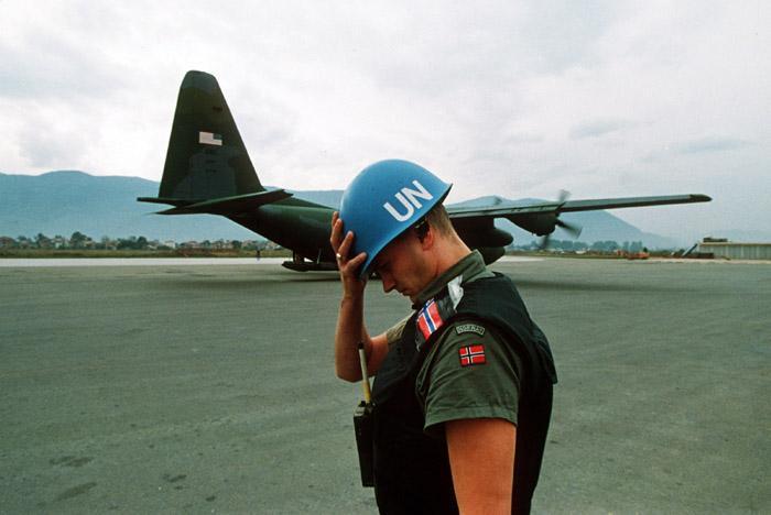 Peacekeeping (a Canadian 'invention',