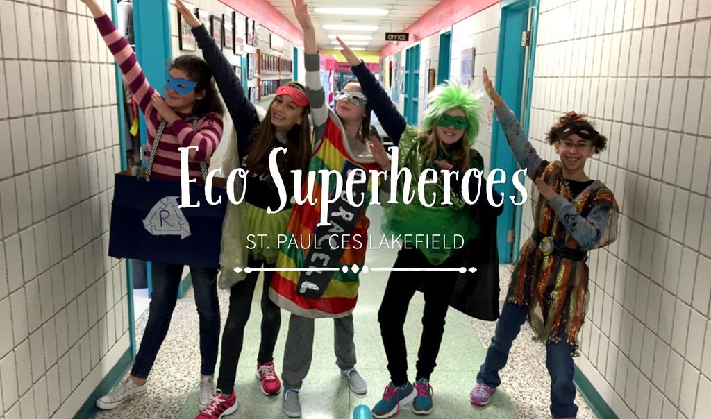St. Paul Lakefield takes part in National Sweater Day If you re an Eco Superhero, the likes of which are seen roaming the halls of St.