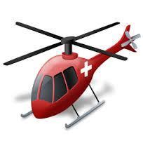 Helicopter Use in Prehospital Care 1. A helicopter should be called only in the judgment of the licensed medical personnel at the scene 2.