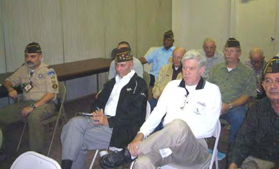 Comrade James Evans of VFW Post 9723 and