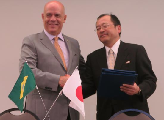 The agreement was signed at the Seminar on Cooperation in Intellectual Property between Brazil and