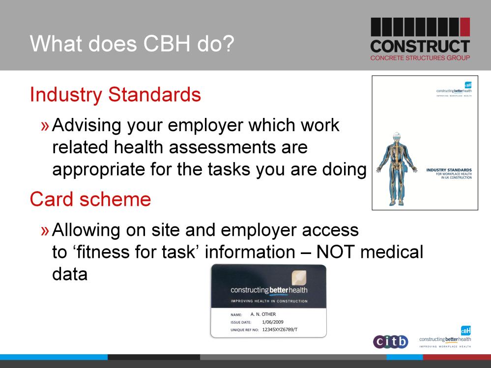 So who are CBH and how are CBH going about this with employers?