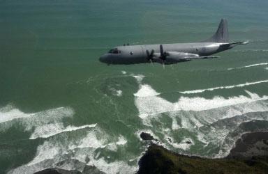 P-3 Mission Management, and Communication, and Navigation Systems Upgrades P-3K Orion flying on a routine monitoring patrol of the New Zealand coast 5.