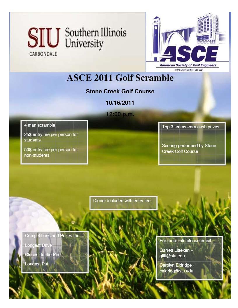 University Announcements ASCE St.