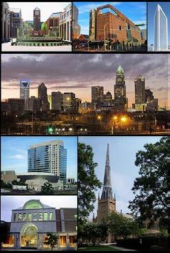 Charlotte is the largest and most accessible city between Washington, D.C. and Dallas, TX.