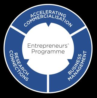 Entrepreneurs Programme service streams 1.