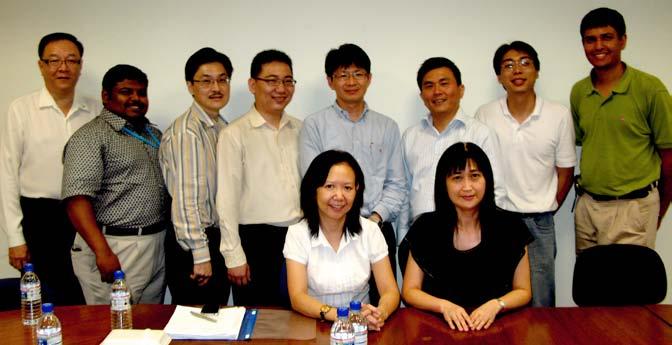 IT COMMITTEE Seated from left to right: Ms Tan Soo Fang, Ms Chia Siew Tong Standing from left to right: Mr Keh Eng Song, Mr Manikandan Palanivel, Mr Chua Koon Teck, Mr David Tio, Mr Henry Asikin