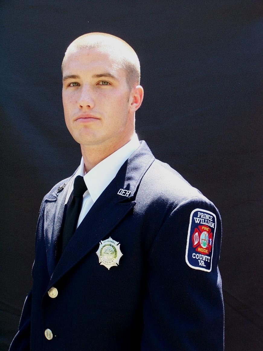 On April 16, 2007, Technician I Wilson gave the ultimate sacrifice while performing a primary search at a house fire in Woodbridge, Virginia.