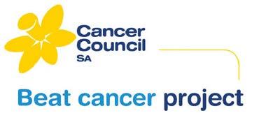 CANCER COUNCIL SA BEAT CANCER PROJECT PRINCIPAL CANCER RESEARCH FELLOWSHIP PACKAGES FUNDING GUIDELINES Closing Date for Applications: 28 September 2018-5pm ACST Applications are invited for Principal