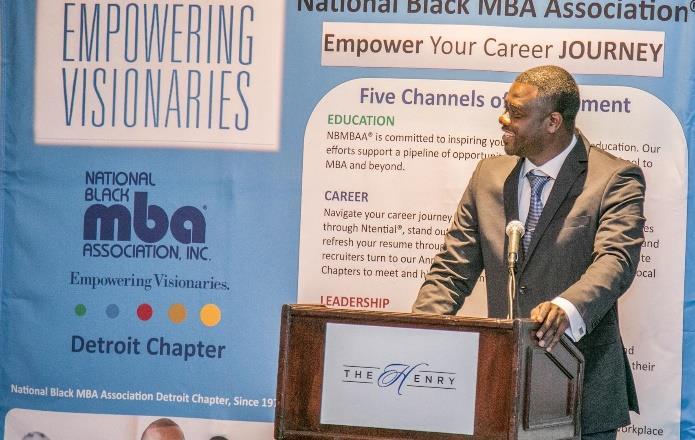 National Black MBA Association Detroit Chapter Corporate Partnership Levels Silver Sponsor Package ($10,000) (1) High School