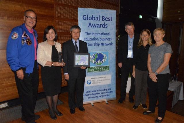 GLOBAL BEST AWARDS The 2018 Global Best Awards celebrate partnerships between educational institutions, private businesses and other stakeholders that enhance youth employability through