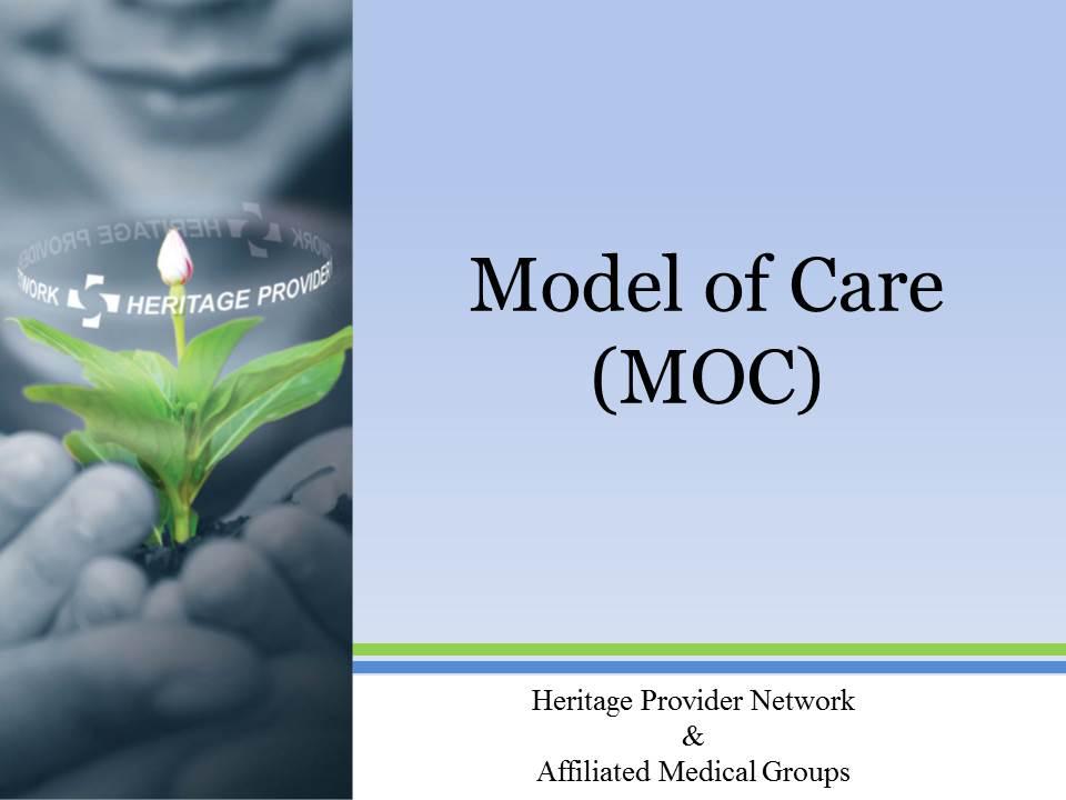 Model of Care