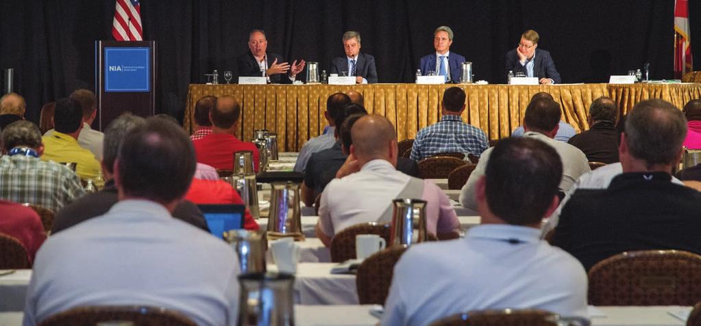 The Mechanical Insulation Industry Perspective Panel During NIA s 63 rd Annual Convention, individuals from a variety of industry segments will share