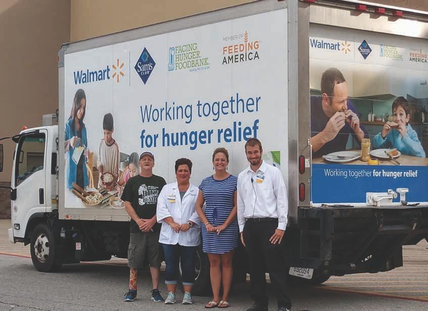 Walmart Retail Agency Capacity Building Grant Makes Easier Work of Feeding Those In Need In 2017, Facing Hunger Foodbank was awarded a $50,000 grant from Walmart, in partnership with Feeding America.
