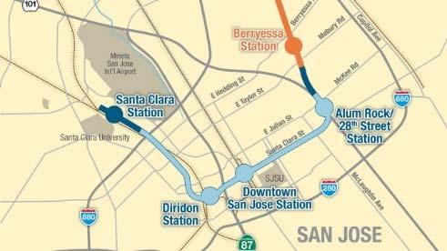 VTA S EXTENSION OF BART TO SILICON VALLEY BART Silicon Valley Project Development Inception-to-FY2015 $589.68 FY2016 44.59 Total Expenditures through FY2016 $634.