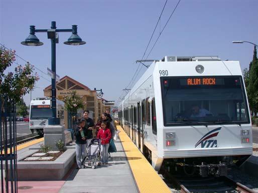 level boarding for all VTA riders, as well as providing additional space for bicycles. Project Status: Completed.