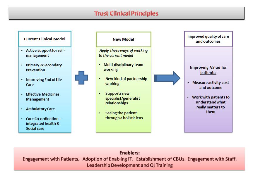 11.7 The New Clinical Model in the Strategic Context The new model of care has been designed to create the conditions for CLCH to engage successfully with transformational change.