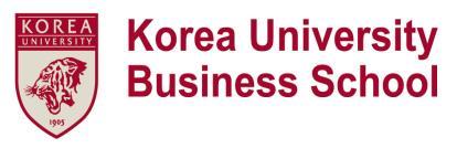 (Updated on April 6 th, 2016) Korea University Business School Fact Sheet for Student Exchange Program Mailing Address Contact International